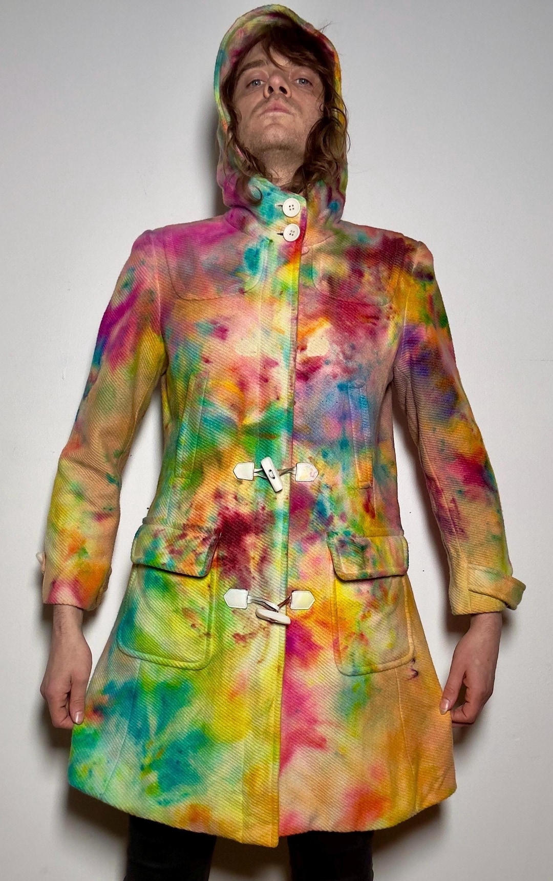 Rainbow - Tie up Smock - Pure Cotton main image 0