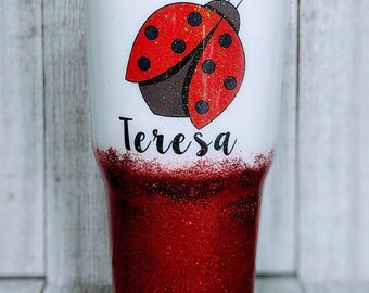 Lady bug and leaf relief Pitcher