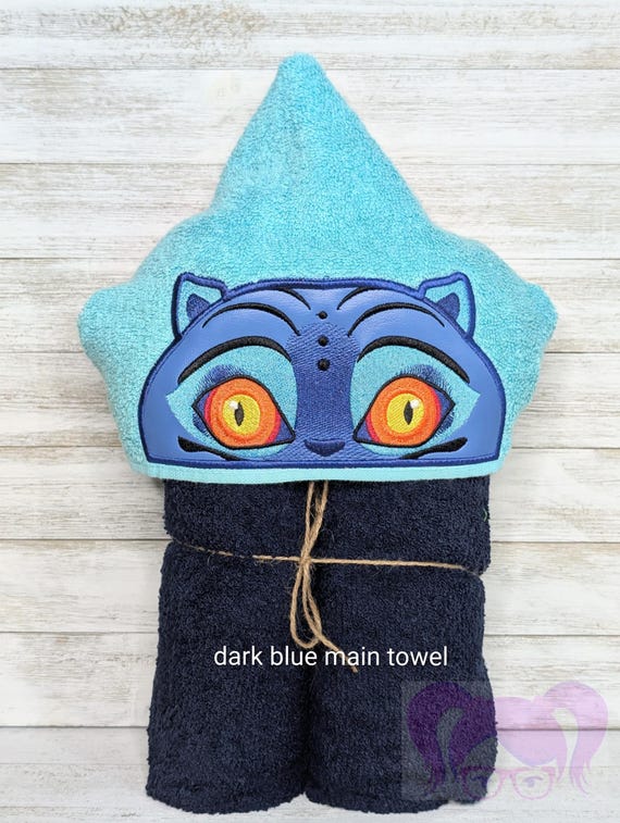 Derpy Hooded Towel, Kpop Demon Hunters Towel, Derpy Bath Towel