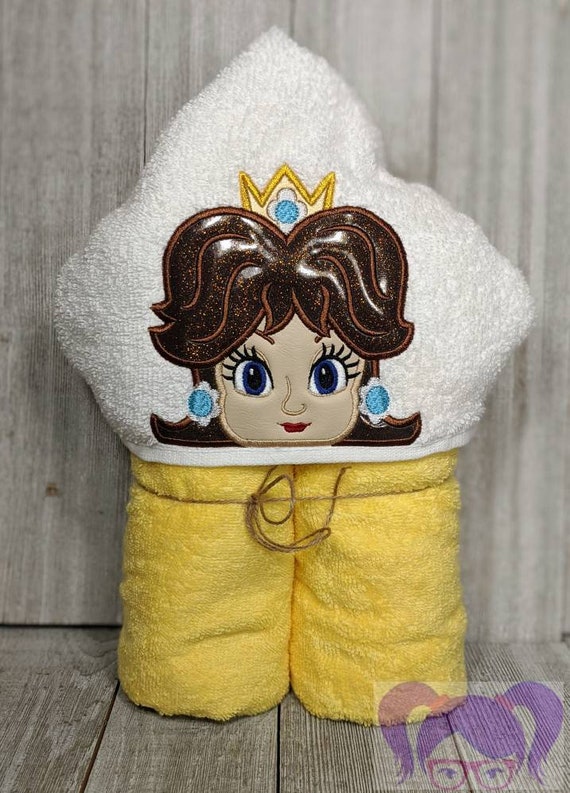 super mario hooded towel