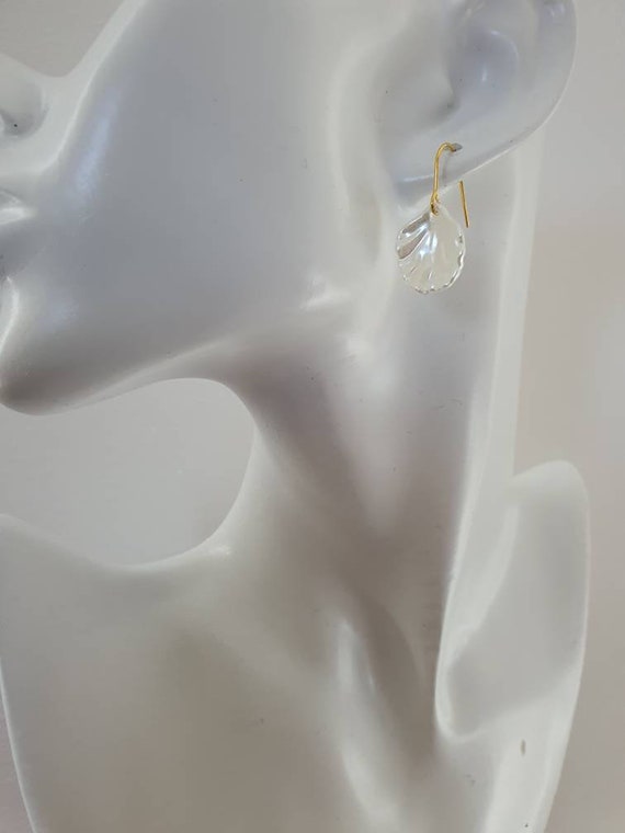 Pearl Petal Earrings Pearl Drop Earrings Pearl Earrings Uk Etsy