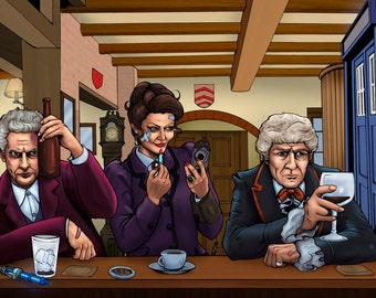 DOCTOR WHO - Moffat's Pub Digital Art Download