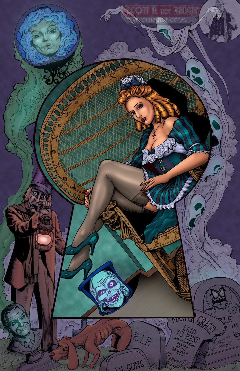 WELCOME FOOLISH MORTALS Art Print image 1