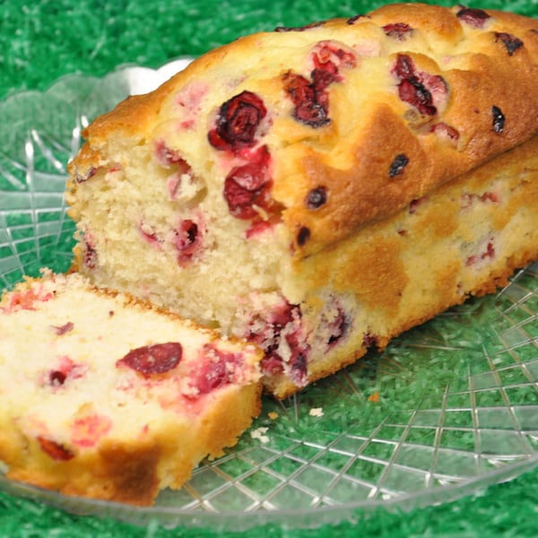 Cranberry Cake, Loaf Bread