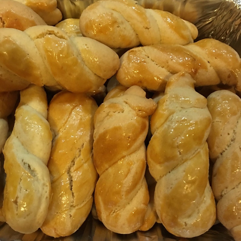 Koulourakia, Greek cookies, butter cookies, 1 lb. image 5