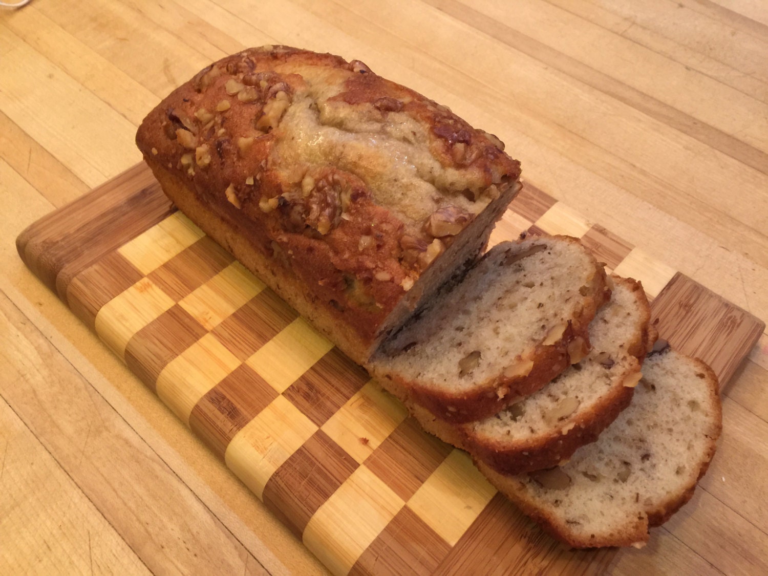 Banana Nut Bread Cake Loaf Etsy