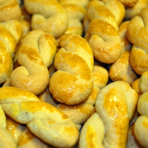 Koulourakia, Greek cookies, butter cookies, 1 lb.