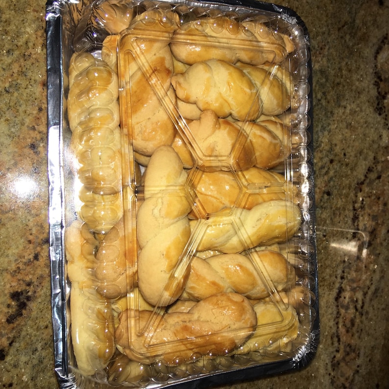 Koulourakia, Greek cookies, butter cookies, 1 lb. image 3