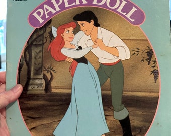 1991 The Little Mermaid Paper Dolls