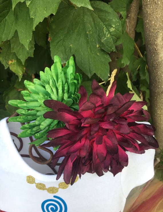 Perfect in Moana Inspired Set Tutu, bodysuit and matching shirt in Size Newborn 1 yr, 2, 3, 4, 5