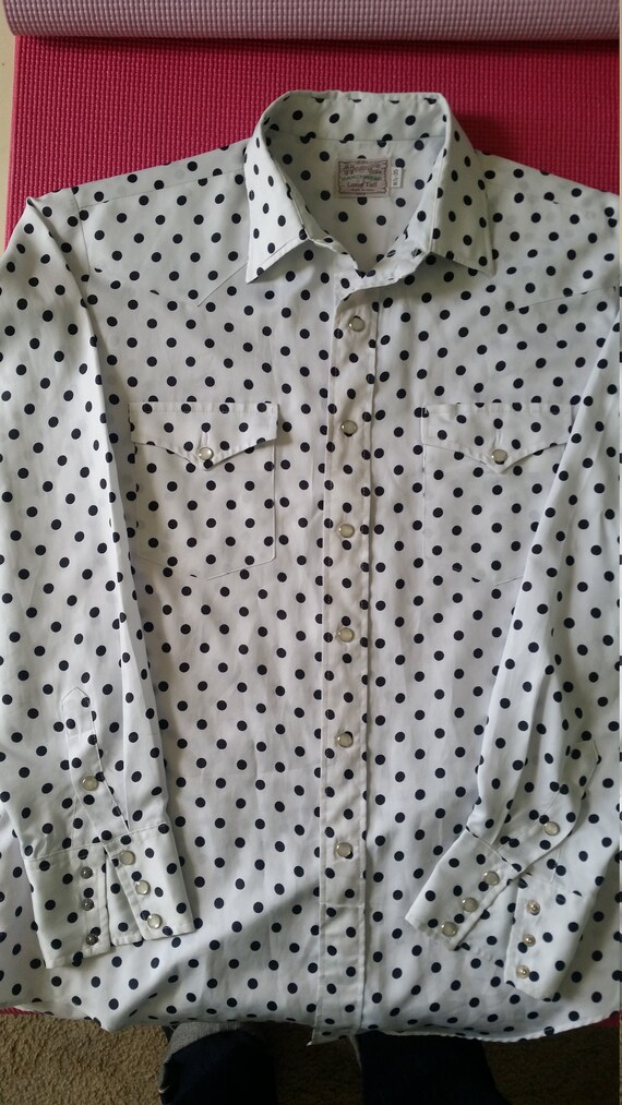 H bar C brand cowboy shirt