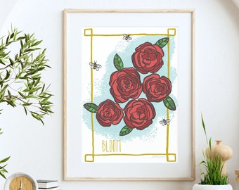 Bloom A4 Print