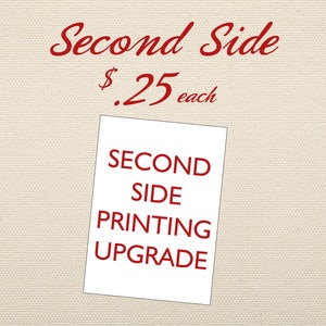 Second Side Printing Add-on