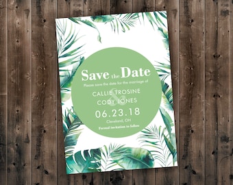 Save The Date Card, Postcard Save the Date, Photograph Save the Date, Save the Date Card with Photo, Unique Save the Date, Engagement Card