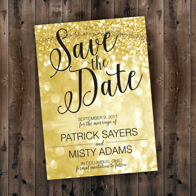 Cheap Save the Date Etsy