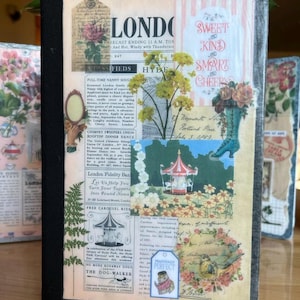 Ongedateerde planner, op Mary Poppins geïnspireerde planner op A5-formaat met stickers en bladwijzer - uniek in zijn soort!