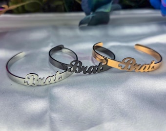 Brat Bangle/Bracelet/Cuff Petplay Discreet BDSM