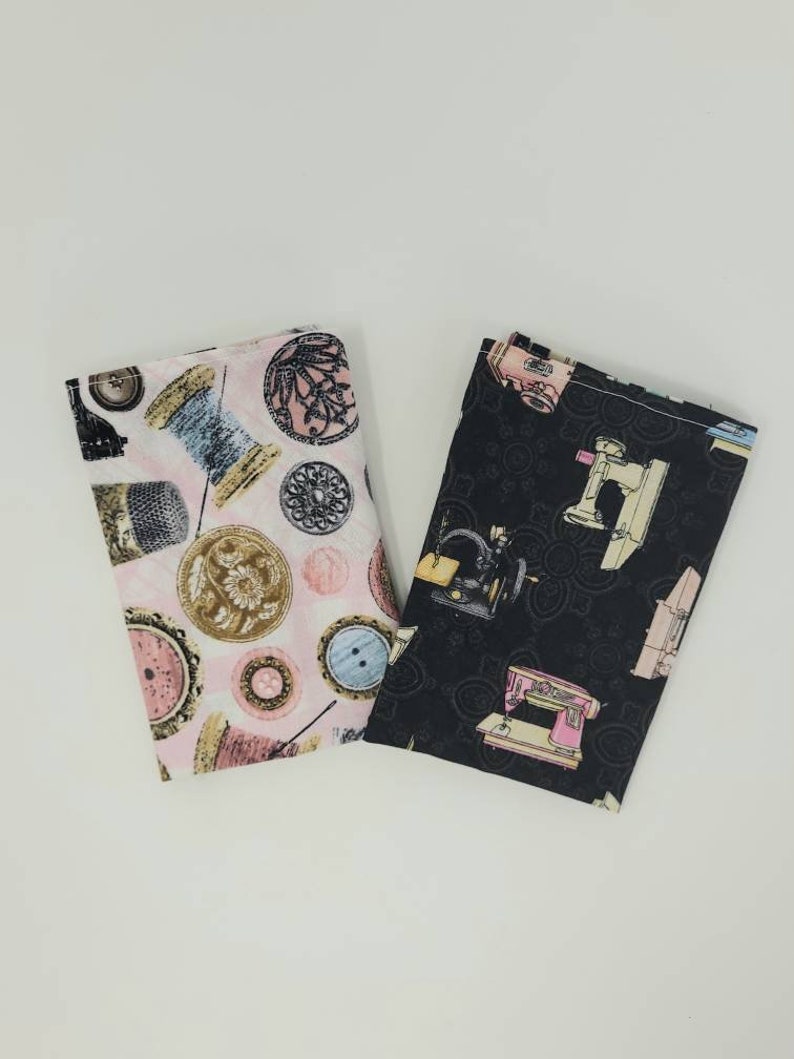 Handmade Eco Friendly Cotton Handkerchiefs 2 Pack