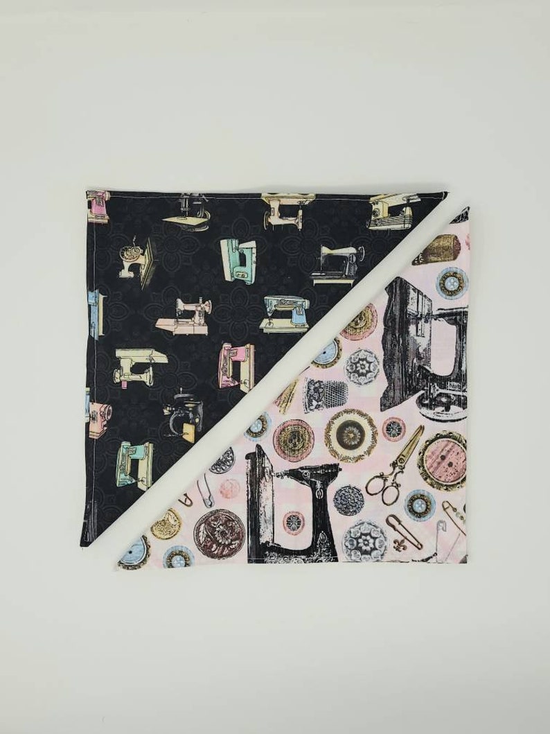 Handmade Eco Friendly Cotton Handkerchiefs 2 Pack