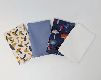 Handkerchief 4 Pack Eco Friendly Cotton Hankies