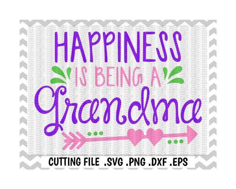 Download Grandma Svg Happiness is being a Grandma Mothers Day | Etsy
