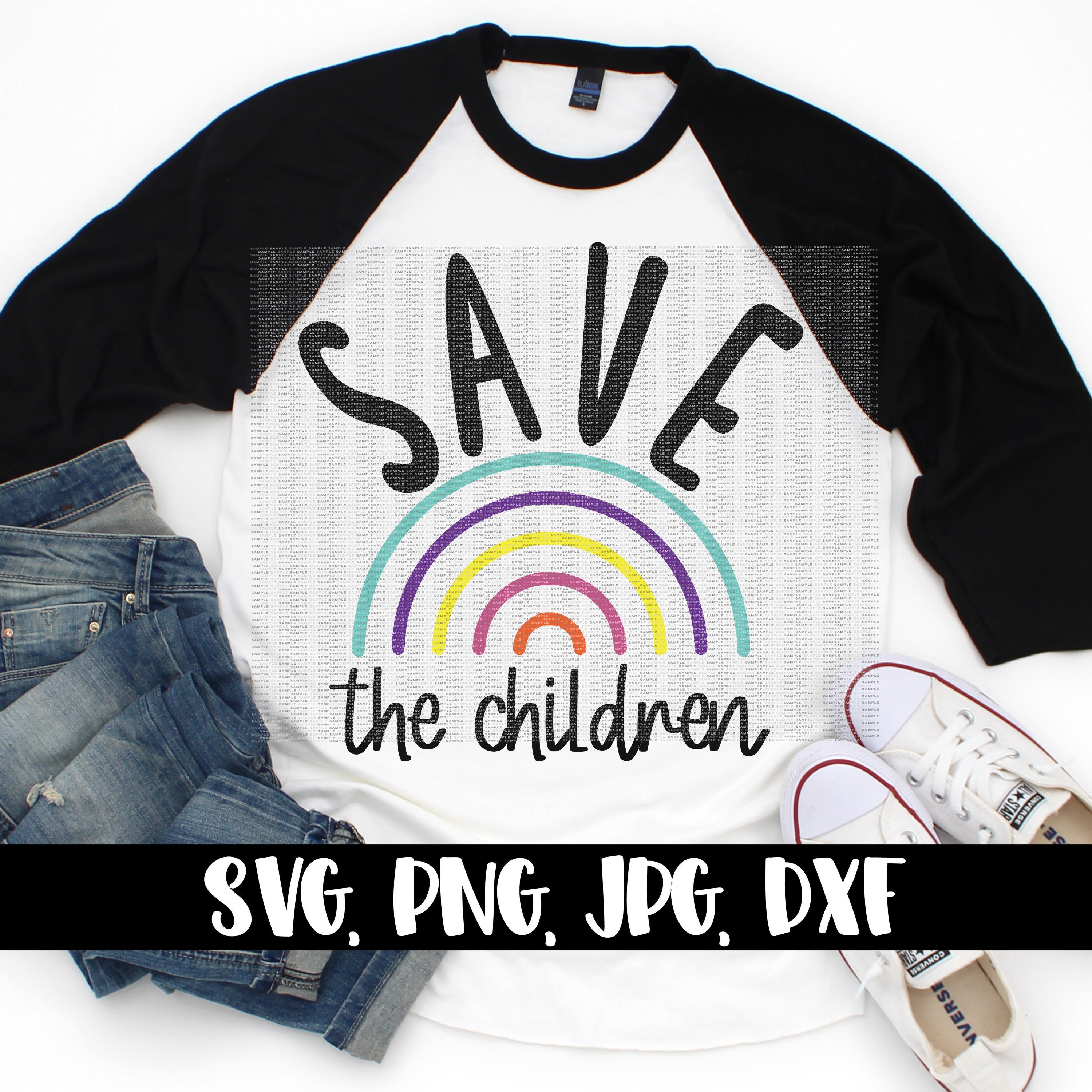 Download Save the Children SVG Rise Up Silhouette Cameo Cricut | Etsy