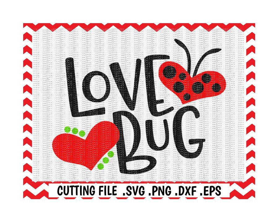 Download Love Bug Svg Ladybug Svg Dxf Eps Cut Files Cutting Files ...