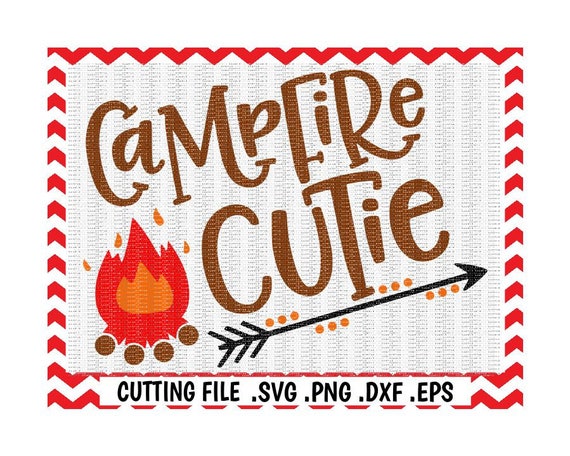 Download Camping Svg Campfire Cutie Svg Png Dxf Eps Cut Files | Etsy