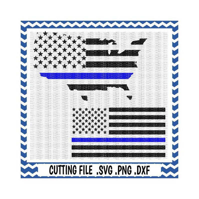 Download Blue Line Svg Blue Lives Matter American Flag America Back ...