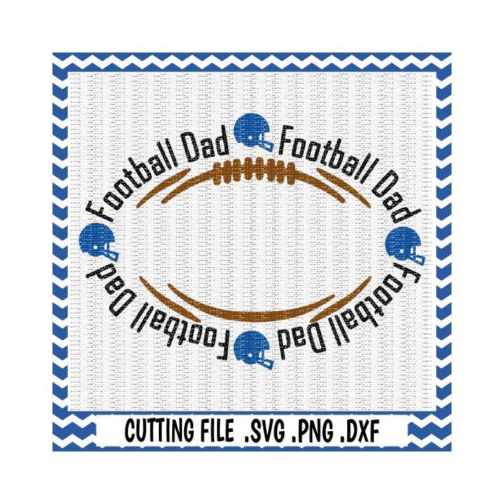 Download Football Dad Svg Football Monogram Svg-Dxf-Png-Pdf Cutting | Etsy