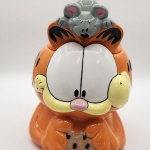 Garfield Cookie Jar - Etsy