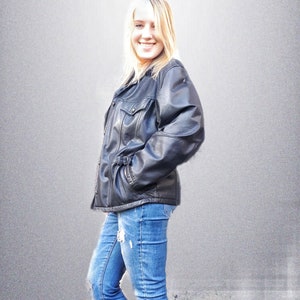 Janbell Leather Jacket - Etsy