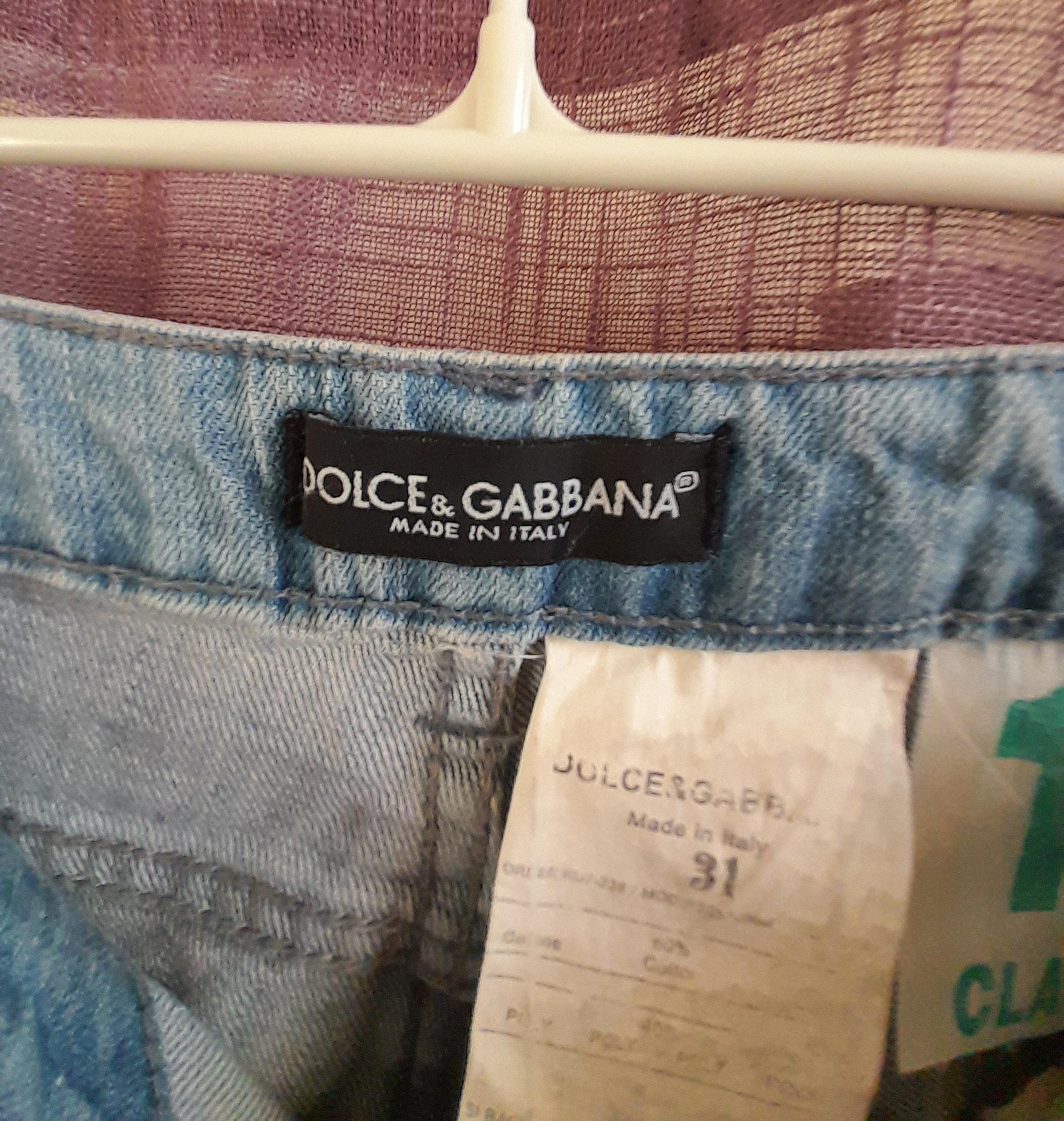Vintage Dolce & Gabbana Butterfly Beaded Jeans – Y2K Designer Vintage Dolce & Gabbana Butterfly Beaded Jeans – Y2K Designer