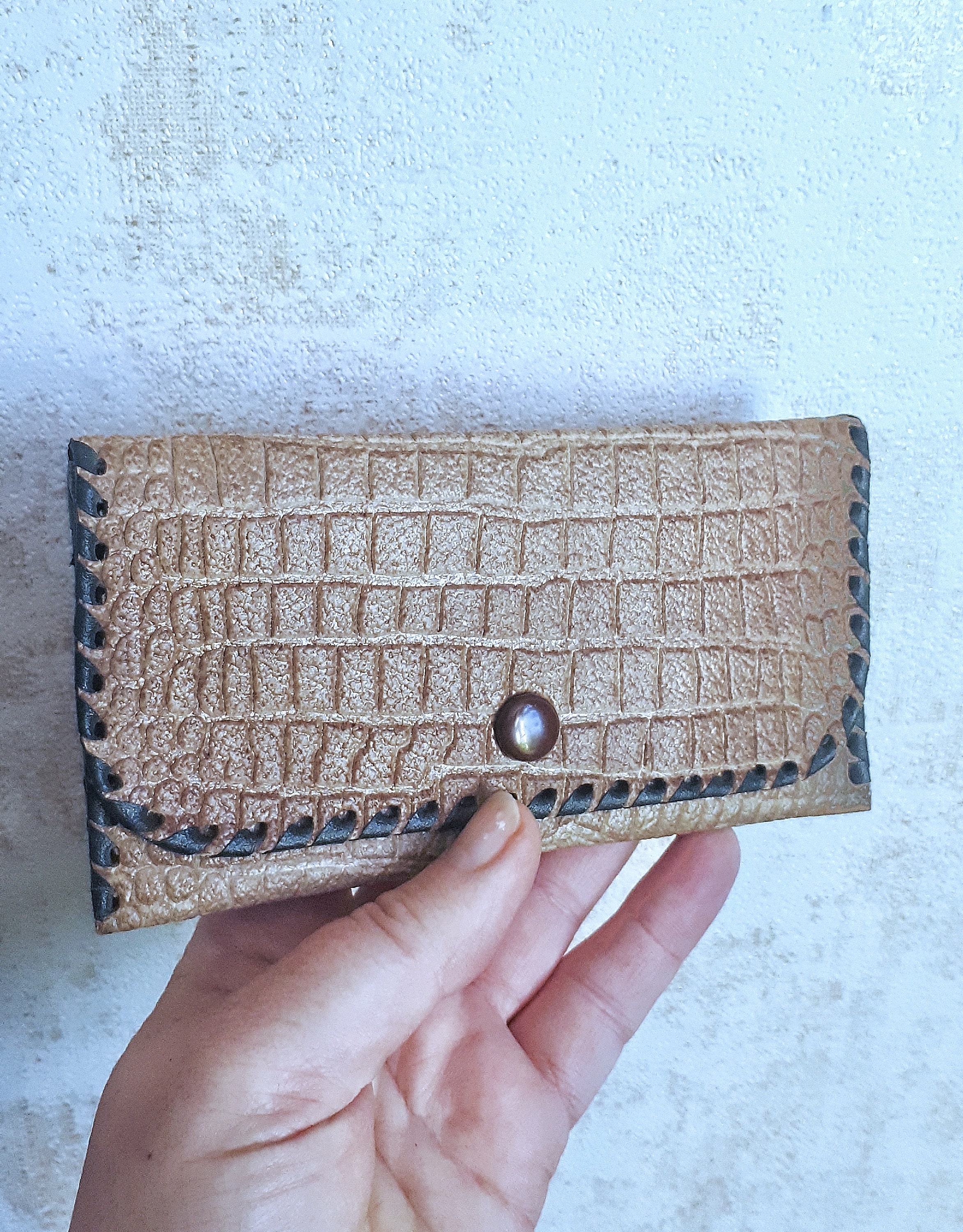 Embossed Empress Collection Wallet with coin pocket