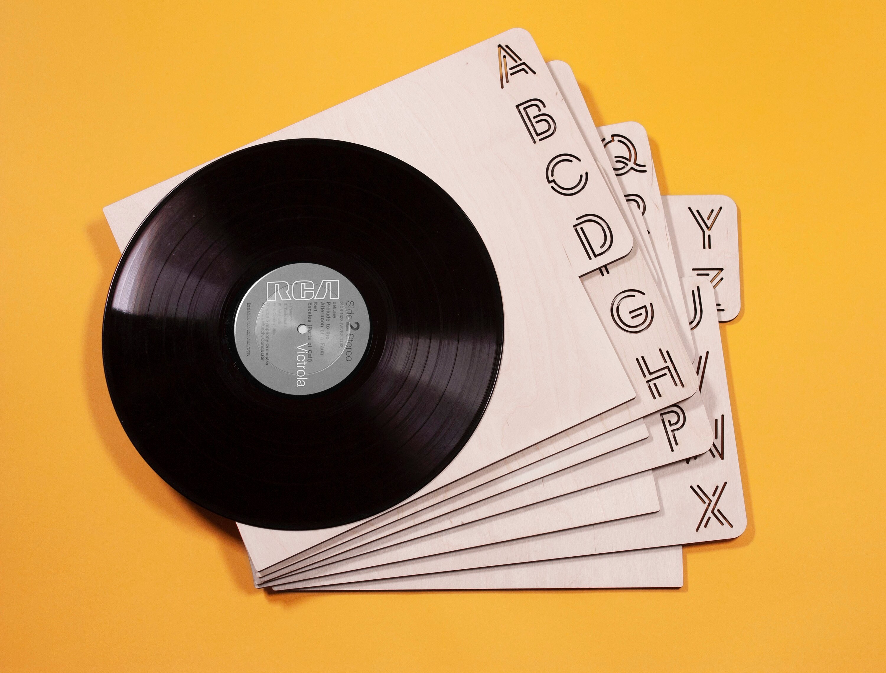Vinyl Record Dividers Separators Vinyl Storage Organizer Birthday