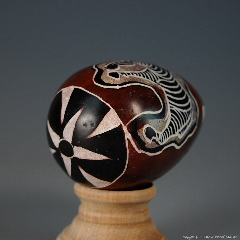 Handmade African Kenya Kisii Soapstone Easter Eggs Zebra Etsy