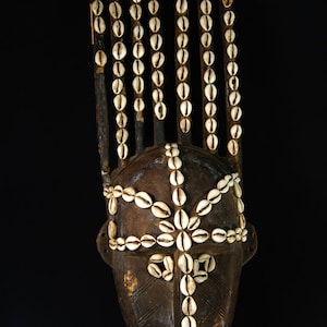 African Tribal Mask Mali Bamana Bambara Ntomo Society