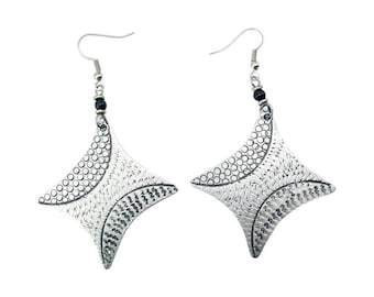 Handmade Recycled Aluminium African Earrings