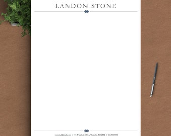 Letterhead Template for Word | Custom Letterhead | Personalized Letterhead, Business Letterhead | DIY Stationary, Custom Stationary