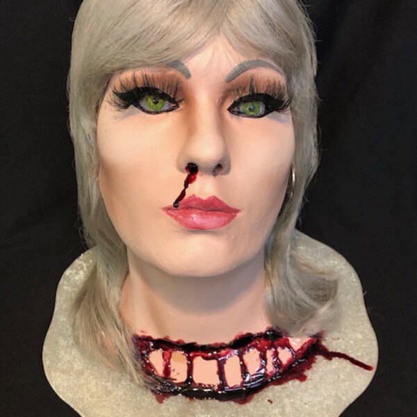 Severed Head Halloween Prop Etsy