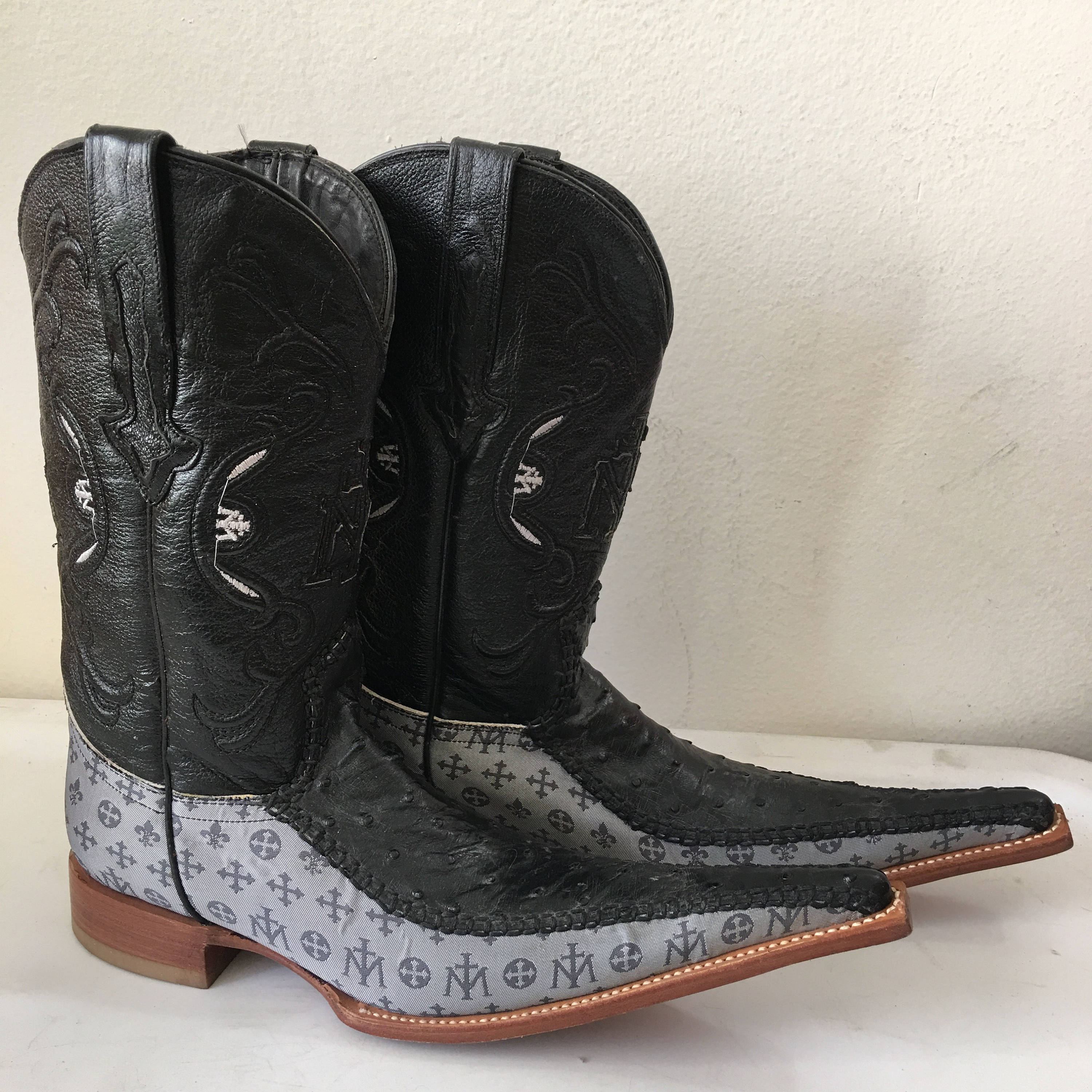 real ostrich boots