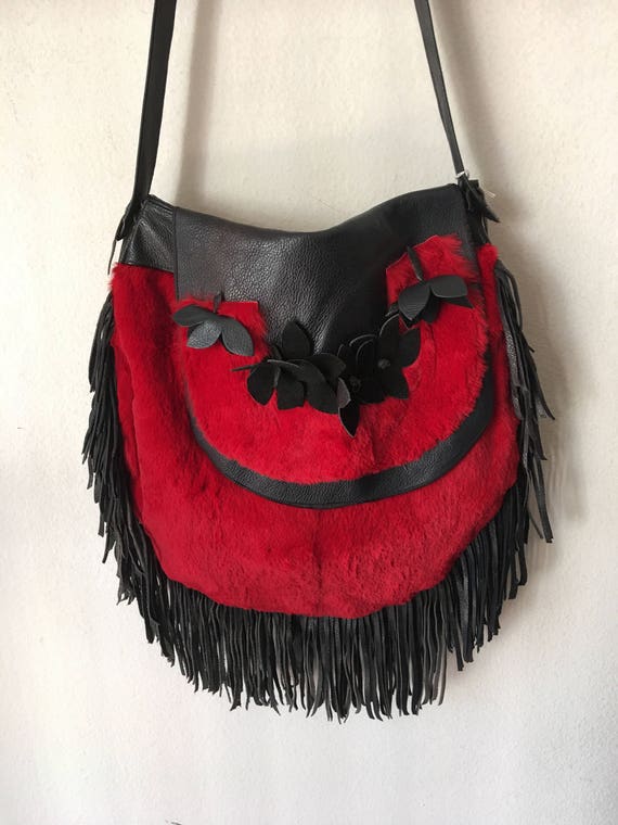 美品　Ferrari フェラーリ ショルダー トート バッグ 2way レッド Ferrari red bag from - Gem