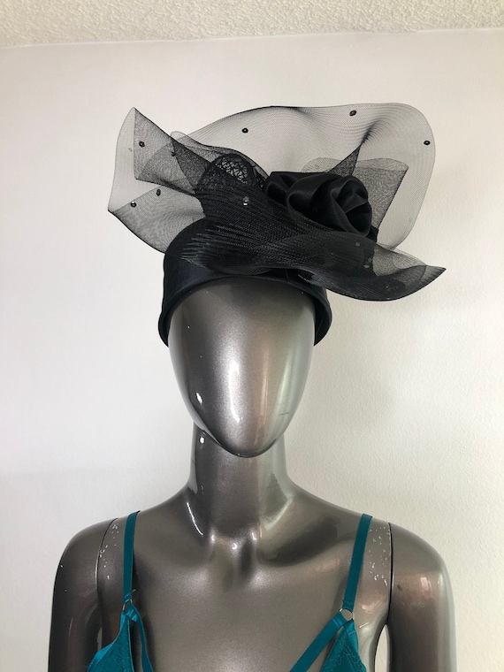 Elegant RoseミニHat ブラック 商品詳細ページ