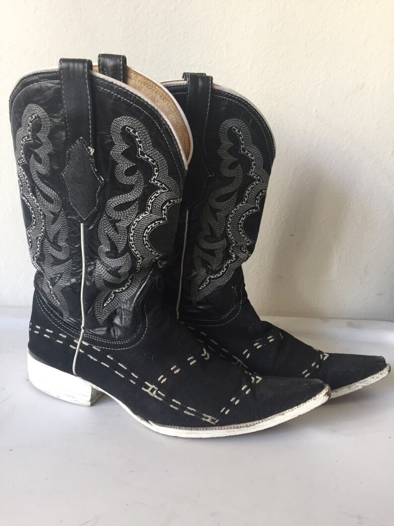 old style cowboy boots