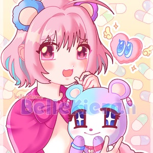riamu & judy 8.5&quot; x 11&quot; print