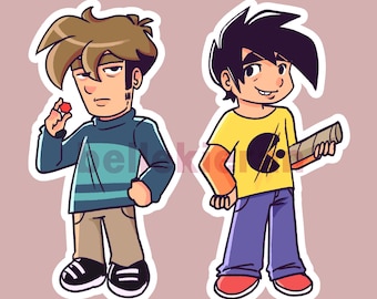 gamer webcomic stickers