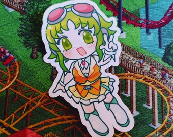 gumi megpoid 3&quot; sticker