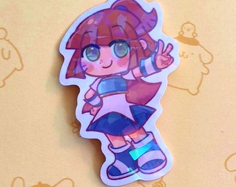 arle nadja puyo puyo 2.5" holo sticker