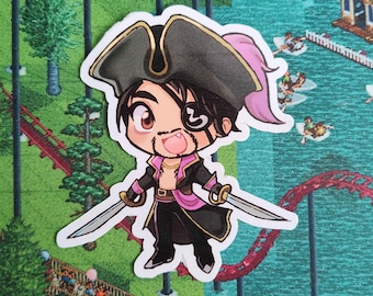 LAD: adesivo PYIH Pirata Majima