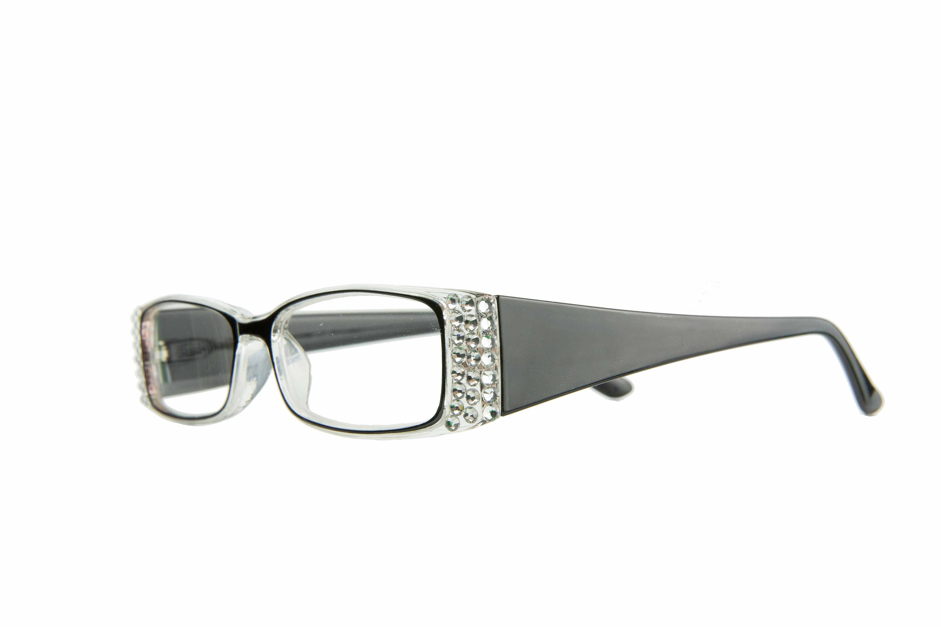 Reading Glasses made with Swarovski Crystals Etsy